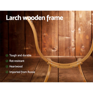 Hammock Chair | Timber Outdoor Furniture | Camping with Wooden Stand