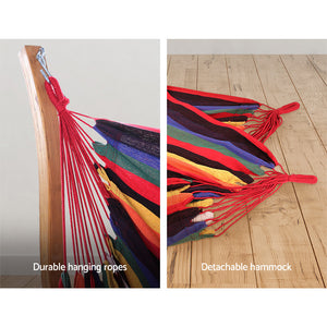 Hammock Chair | Timber Outdoor Furniture | Camping with Wooden Stand