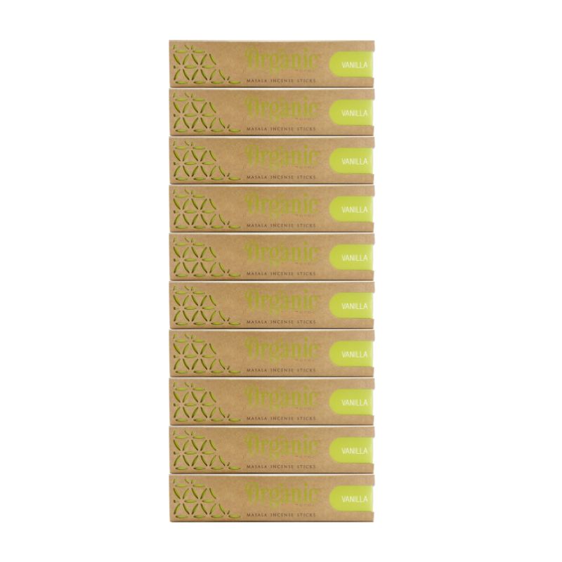 Organic Goodness Vanilla Incense Sticks | 180 Grams