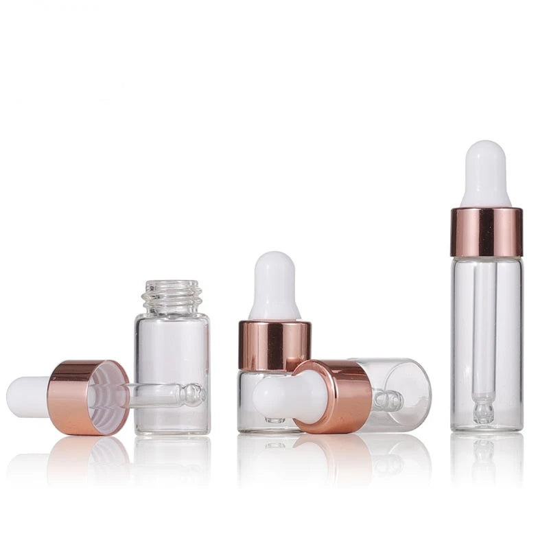 Pipettes Dropper Bottles | 10pcs | Sizes: 1ml 2ml 3ml 5ml