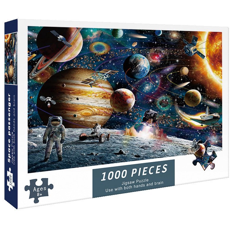 (2 PCS) 1000 - Piece Deer Jigsaw Puzzle | High Difficulty Stress - Relief Toy