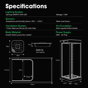 Smart Hydroponic Grow Box | Complete System